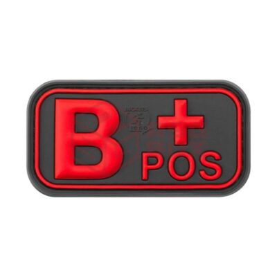 asgbox.pl - Bloodtype Rubber Patch B Pos JTG