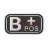 asgbox.pl - Bloodtype Rubber Patch B Pos JTG