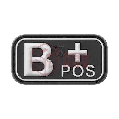 asgbox.pl - Bloodtype Rubber Patch B Pos JTG
