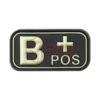 asgbox.pl - Bloodtype Rubber Patch B Pos JTG