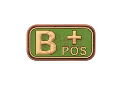 asgbox.pl - Bloodtype Rubber Patch B Pos JTG