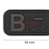 JTG Bloodtype Rubber Patch B Neg Blackops OD-TM-10173506400 20438 asgbox.pl