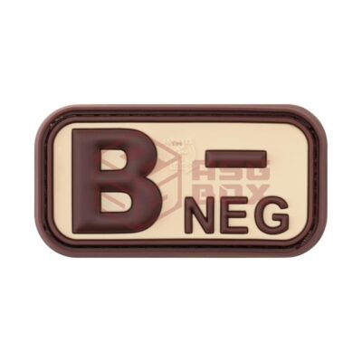 asgbox.pl - Bloodtype Rubber Patch B Neg JTG