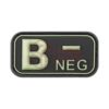 asgbox.pl - Bloodtype Rubber Patch B Neg JTG