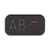 asgbox.pl - Bloodtype Rubber Patch AB Neg JTG