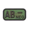 asgbox.pl - Bloodtype Rubber Patch AB Neg JTG