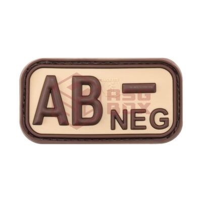 asgbox.pl - Bloodtype Rubber Patch AB Neg JTG