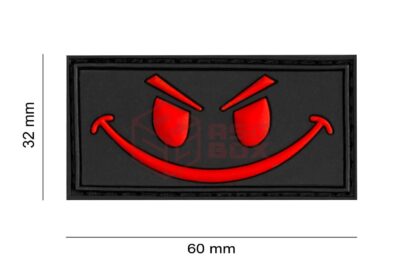 JTG Evil Smile Rubber Patch Blackmedic - obrazek 2