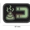 JTG Shit Magnet Rubber Patch Glow OD-TM-10174660100 8952 asgbox.pl