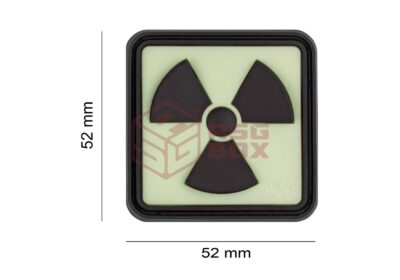 JTG Radioactive Rubber Patch Glow Back - obrazek 2