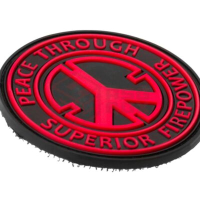 Alternative view of JTG Peace Rubber Patch Blackmedic