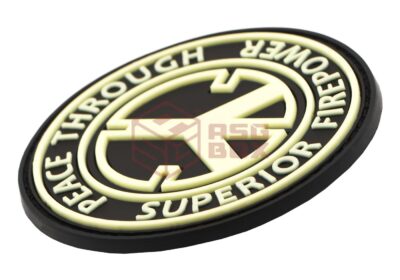 JTG Peace Rubber Patch Glow - obrazek 3