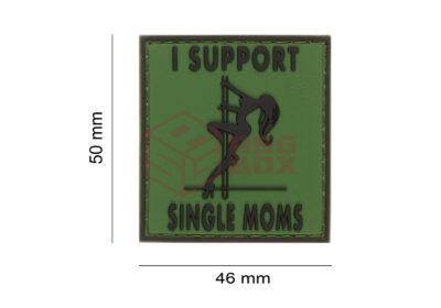 JTG I Support Single Mums Rubber Patch Forest - obrazek 2