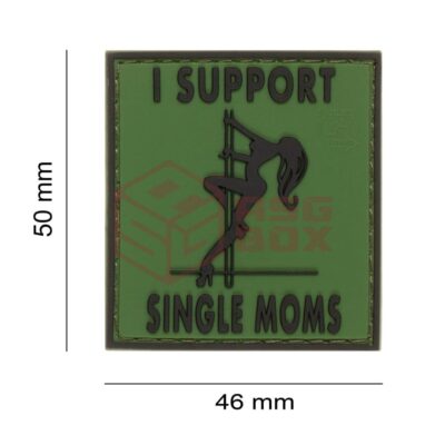 Alternative view of JTG I Support Single Mums Rubber Patch Forest