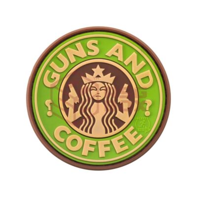 asgbox.pl - Guns and Coffee Rubber Patch JTG