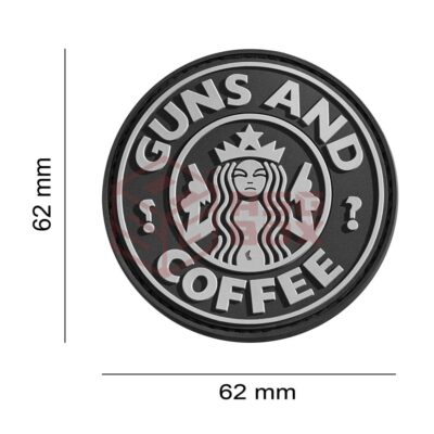 Alternative view of JTG Guns and Coffee Rubber Patch SWAT