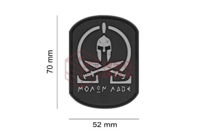JTG Molon Labe Rubber Patch SWAT - obrazek 2