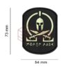 JTG Molon Labe Rubber Patch Glow OD-TM-10175160100 7125 asgbox.pl