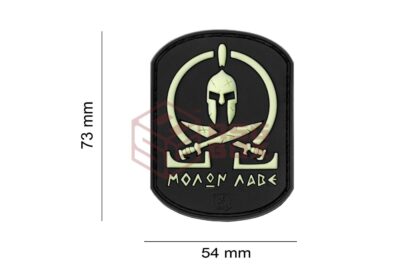 JTG Molon Labe Rubber Patch Glow - obrazek 2