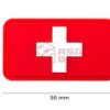 JTG Swiss Flag Rubber Patch Multicolor OD-TM-10175550000 6274 asgbox.pl