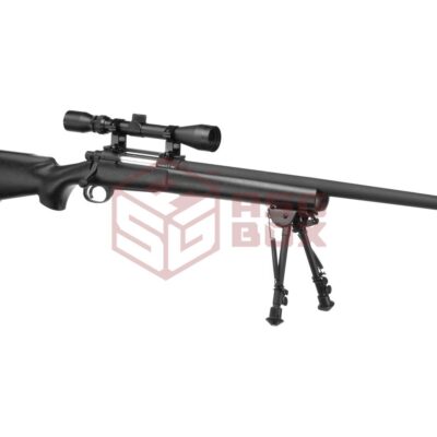 Snow Wolf M24 SWS Sniper Weapon System Set Black