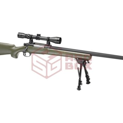 Snow Wolf M24 SWS Sniper Weapon System Set Green