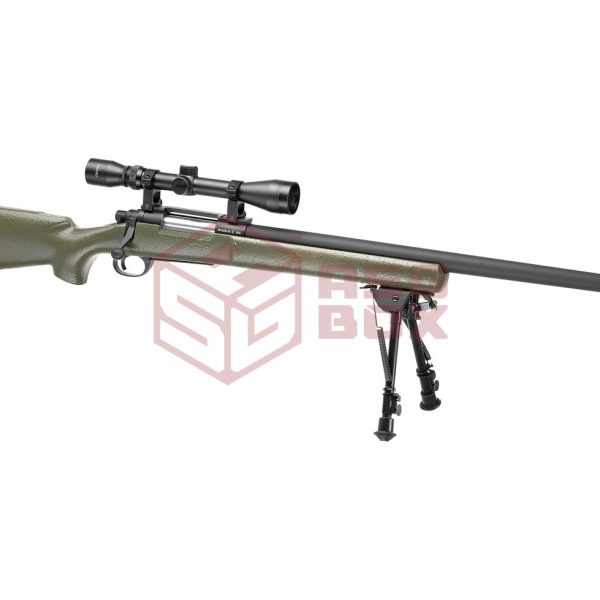 Snow Wolf M24 SWS Sniper Weapon System Set Green
