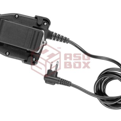 Alternative view of Z-Tactical PTT Motorola 2-Pin Connector Black