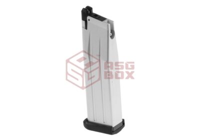 WE Magazin Hi-Capa 4.3 and 5.1 GBB 28rds Silver - obrazek 2