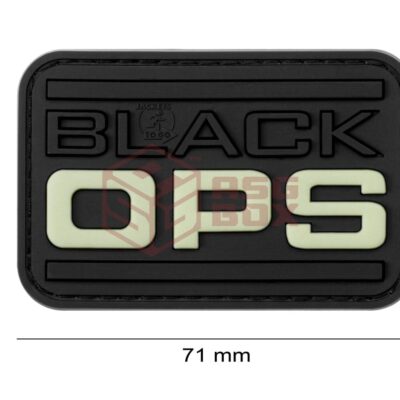 Alternative view of JTG Black OPS Rubber Patch Glow