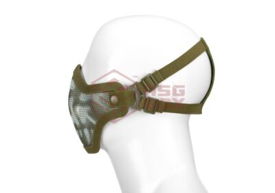 Invader Gear Steel Half Face Mask Death Head OD - obrazek 2