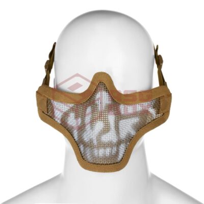 asgbox.pl - Steel Half Face Mask Death Head Invader Gear
