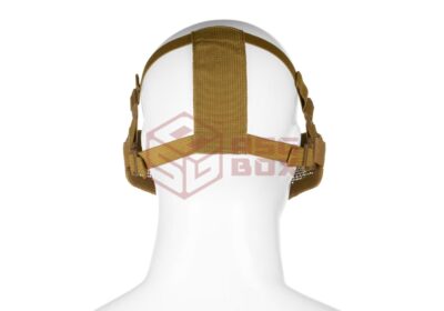 Invader Gear Steel Half Face Mask Death Head Tan - obrazek 2