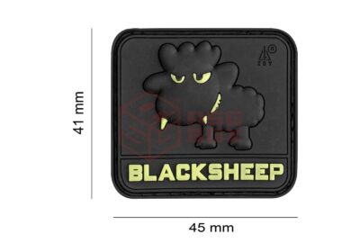 JTG Little Black Sheep Rubber Patch Glow - obrazek 2