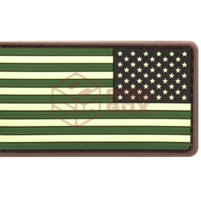 asgbox.pl - US Flag Rubber Patch Reversed JTG