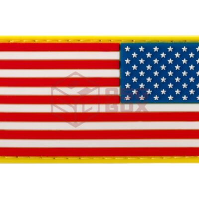 asgbox.pl - US Flag Rubber Patch Reversed JTG