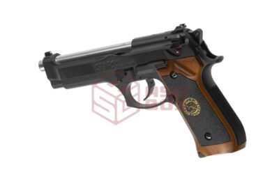 WE M92 Samurai Edge Biohazard Full Metal GBB Black - obrazek 2