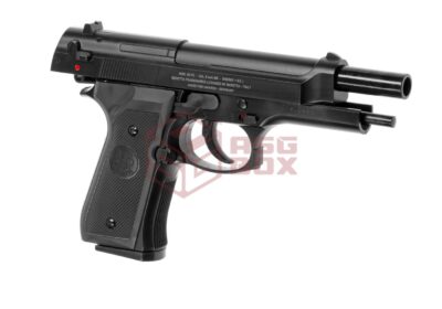 Beretta M92 FS Metal Slide Spring Gun Black - obrazek 3