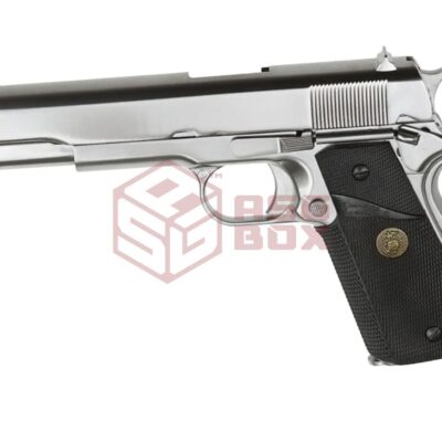 Alternative view of WE M1911 MEU Full Metal V3 GBB Silver