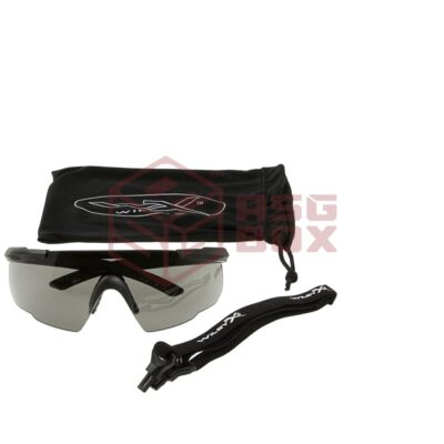 Alternative view of Wiley X Saber Advanced Smoke Black