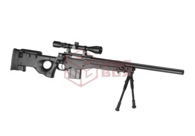 Well L96 AWP Sniper Rifle Set Black