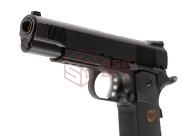 WE M1911 MEU Tactical Full Metal GBB Black - obrazek 4