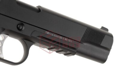 WE M1911 MEU Tactical Full Metal GBB Black - obrazek 5
