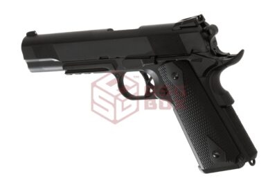 WE M1911 Tactical Full Metal V3 GBB Black - obrazek 2