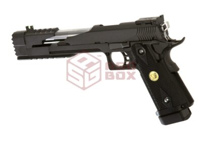 WE Hi-Capa 7 Full Metal Dragon GBB Black - obrazek 2