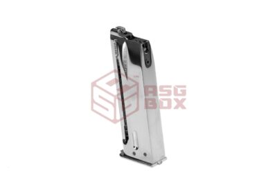 WE Magazin BN Hi-Power GBB 20rds Silver - obrazek 2