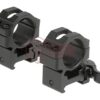 Leapers QD 25.4mm CNC Mount Rings Medium Black OD-TM-10233606000 8798 RQ2W1154 asgbox.pl