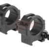 Leapers 30mm QD CNC Mount Rings Low Black OD-TM-10233806000 8800 RQ2W3104 asgbox.pl