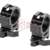 Leapers 30mm QD CNC Mount Rings Medium Black OD-TM-10233906000 8801 RQ2W3154 asgbox.pl