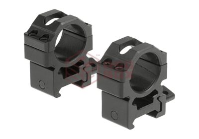 Leapers 25.4mm CNC Mount Rings Medium Black - obrazek 2
